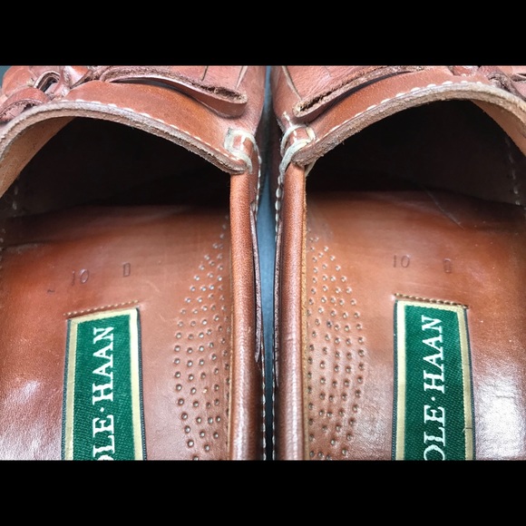 Cole Haan tassel kiltie loafers. - Picture 7 of 10